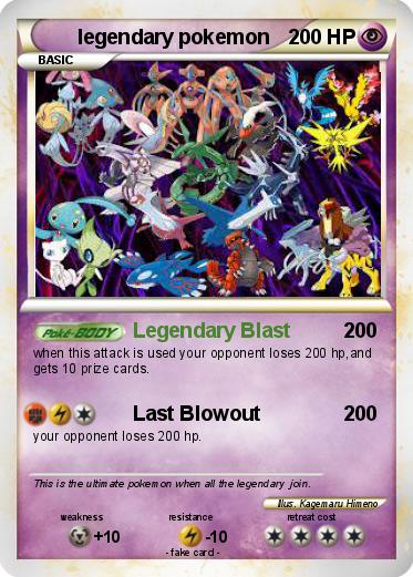Pokemon legendary pokemon