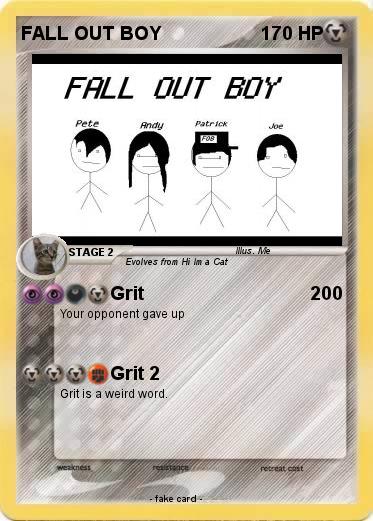 Pokemon FALL OUT BOY
