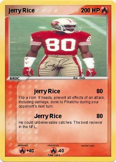 Pokemon jerry Rice