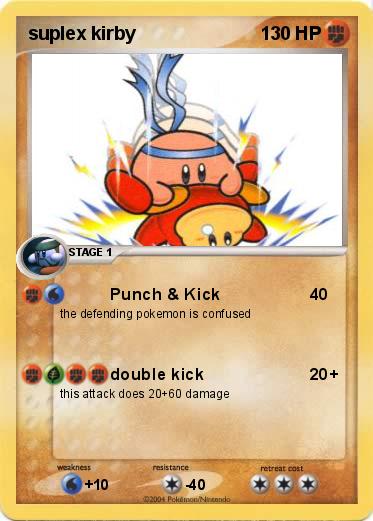Pokemon suplex kirby