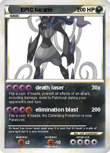 Pokemon EPIC lucario