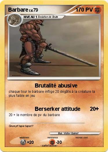 Pokemon Barbare