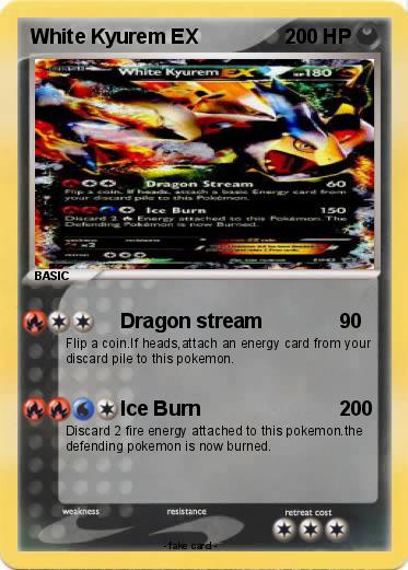 Pokemon White Kyurem EX
