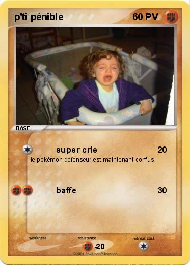 Pokemon p'ti pénible