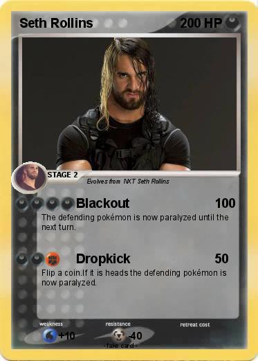 Pokemon Seth Rollins