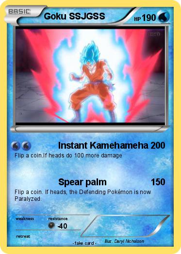 Pokemon Goku SSJGSS