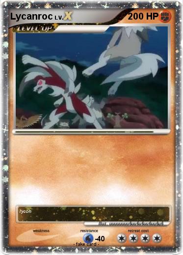 Pokemon Lycanroc