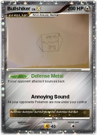 Pokemon Bullshiker