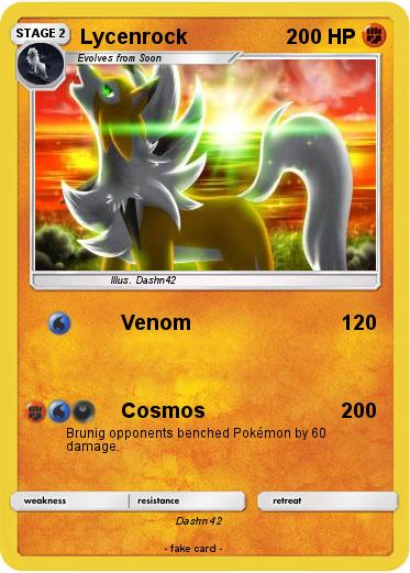 Pokemon Lycenrock