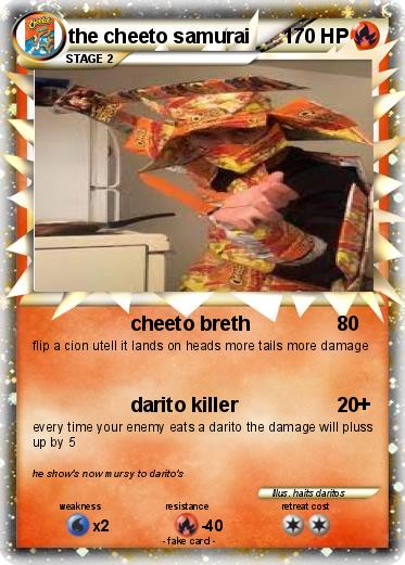 Pokemon the cheeto samurai