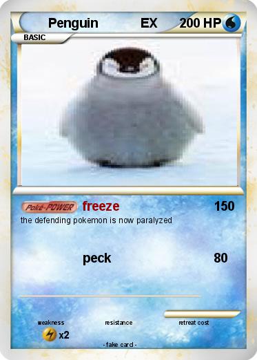 Pokemon Penguin            EX