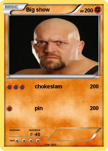 Pokemon Big show