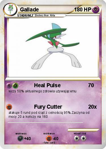 Pokemon Gallade