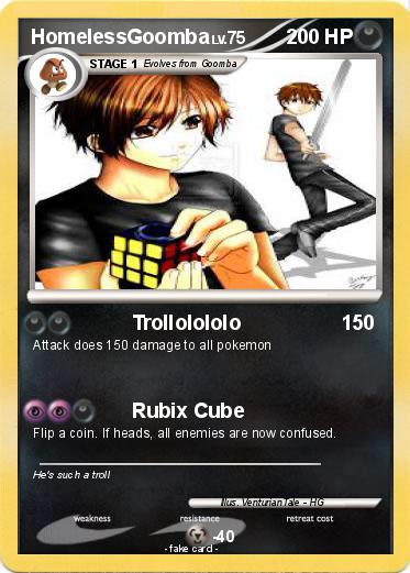 Pokemon HomelessGoomba