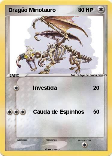 Pokemon Dragão Minotauro