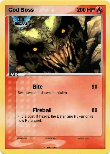 Pokemon God Boss
