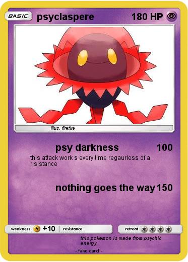 Pokemon psyclaspere