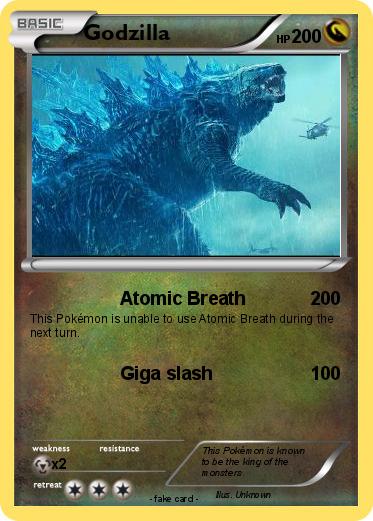 Pokemon Godzilla