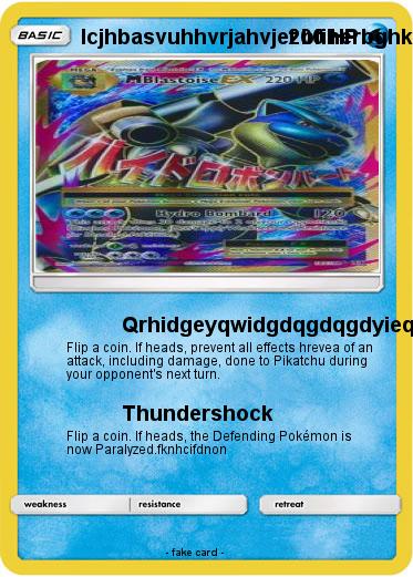 Pokemon Icjhbasvuhhvrjahvjef bfiherbghkdwf