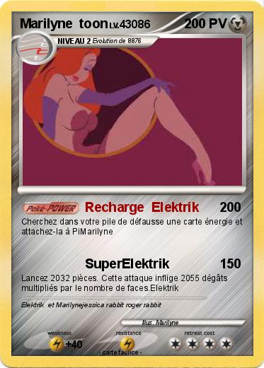 Pokemon Marilyne  toon