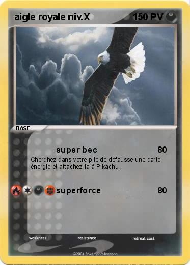 Pokemon aigle royale niv.X