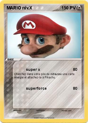 Pokemon MARIO niv.X