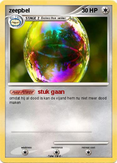 Pokemon zeepbel