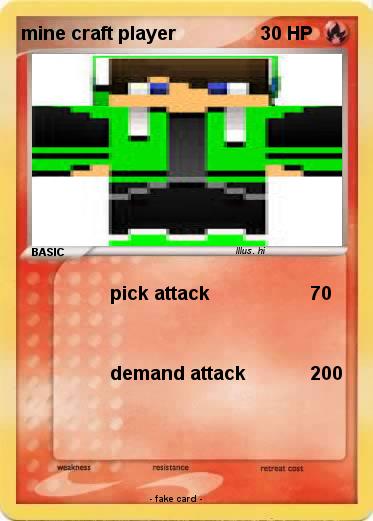 Pokemon mine craft player