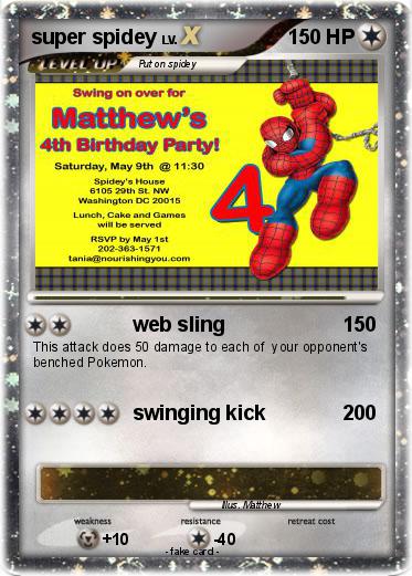 Pokemon super spidey