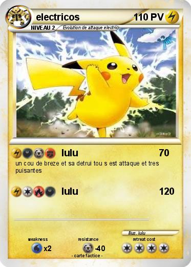 Pokemon electricos