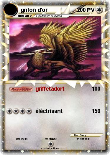 Pokemon grifon d'or