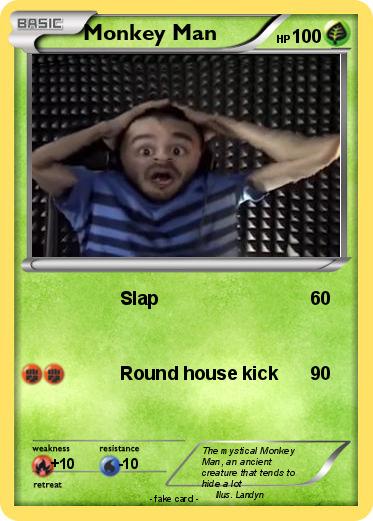 Pokemon Monkey Man