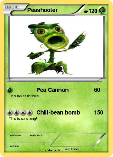Pokemon Peashooter