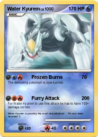 Pokemon Water Kyurem