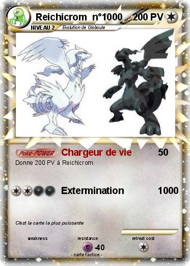 Pokemon Reichicrom  n°1000