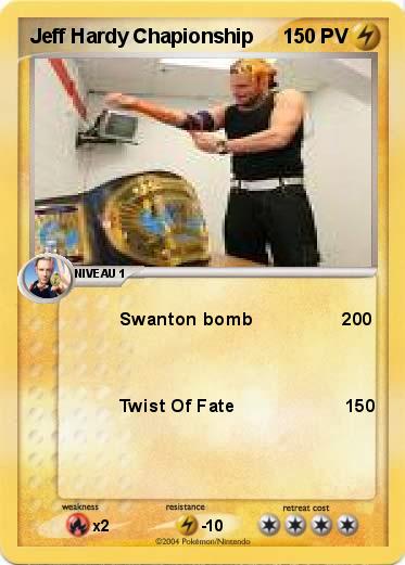 Pokemon Jeff Hardy Chapionship