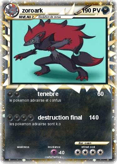 Pokemon zoroark