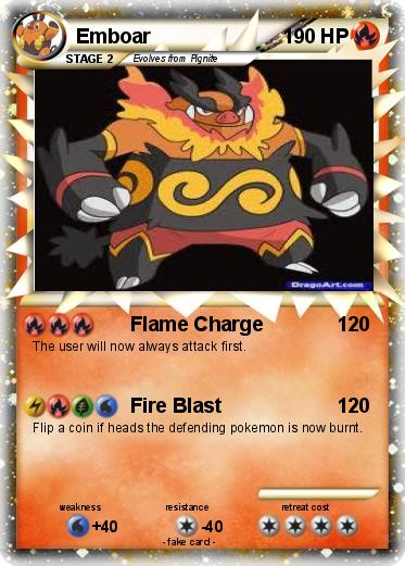 Pokemon Emboar