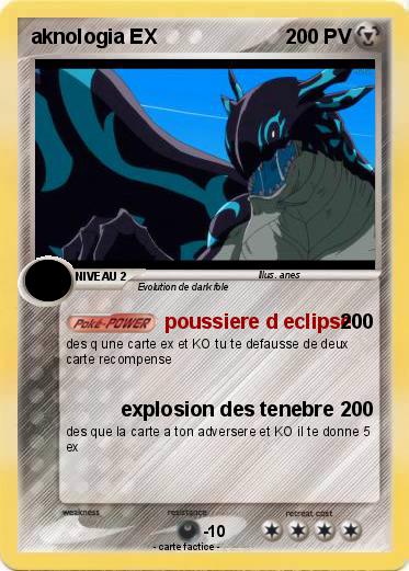 Pokemon aknologia EX