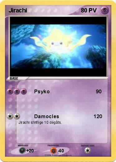 Pokemon Jirachi 