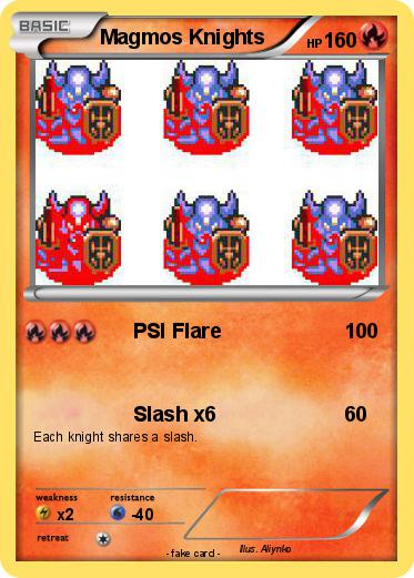 Pokemon Magmos Knights