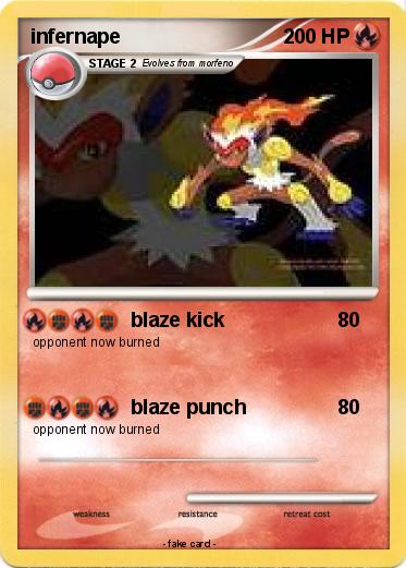 Pokemon infernape