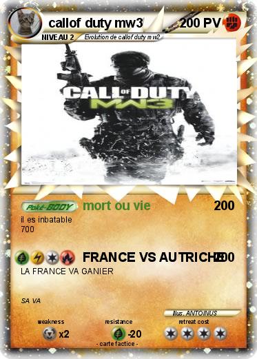 Pokemon callof duty mw3