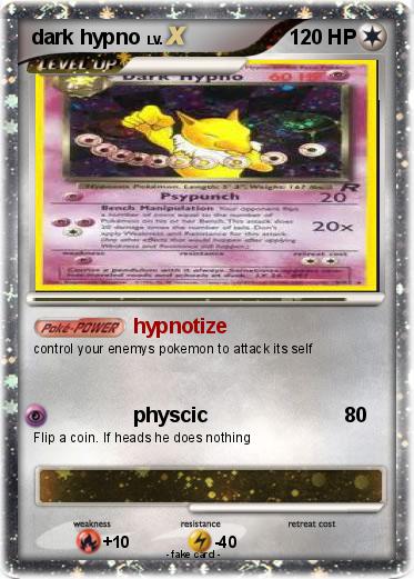 Pokemon dark hypno