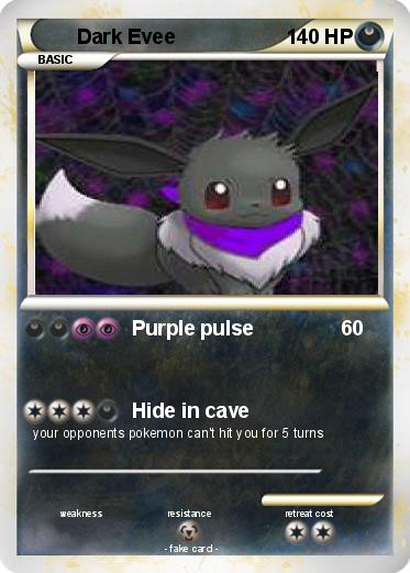 Pokemon Dark Evee