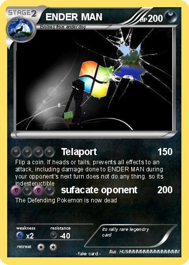 Pokemon ENDER MAN