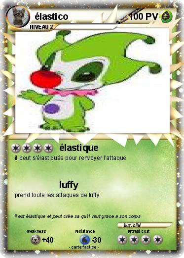 Pokemon élastico