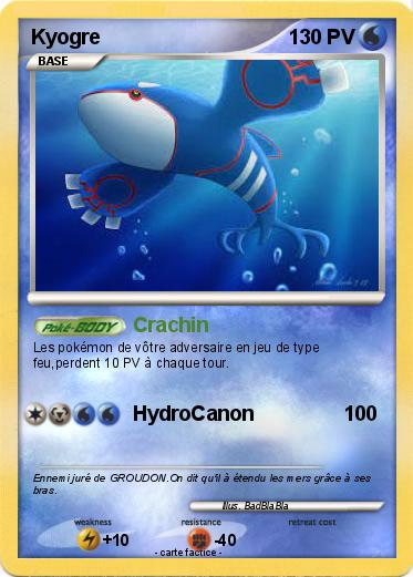 Pokemon Kyogre