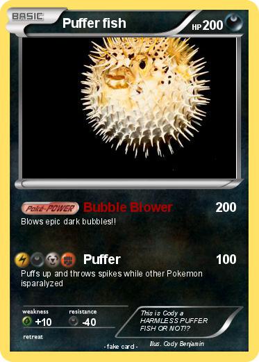 Pokemon Puffer fish
