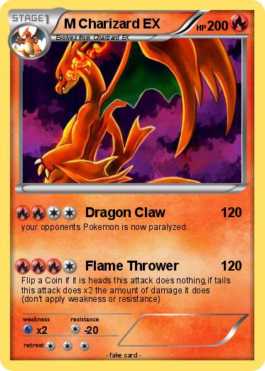 Pokemon M Charizard EX
